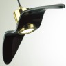 4900/1B ODEON LIGHT Birds подвесной светильник черный с бронзой, 1xGU10x5W