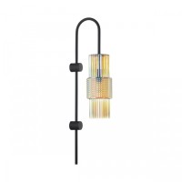 5018/1W ODEON LIGHT Modern настенный светильник Pimpa, разноцветный, черный