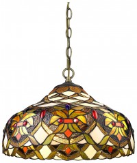831-806-02 Velante подвесной светильник в стиле Тиффани