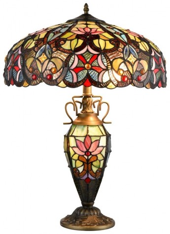 825-804-03 Velante Настольная лампа Тиффани