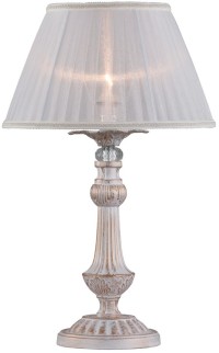 OML-75424-01 OMNILUX интерьерная настольная лампа Miglianico, белый с золотой патиной