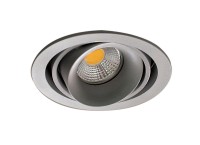 DL18615/01WW-R Silver Grey/Black DONOLUX Встраиваемый светильник
