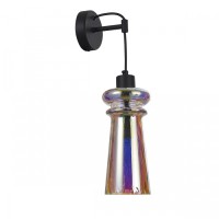 4967/1W Odeon Light настенный светильник PASTI, черный, разноцветный