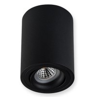M02-85115 black MEGALIGHT Черный накладной светильник 115х85мм GU10