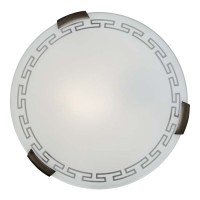 361 SONEX GRECA Настенно-потолочный светильник Тарелка, 50см, Е27*3*100W