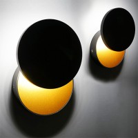 UFO BLACK/GOLD ITALLINE Настенный светильник