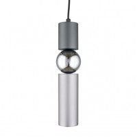 APL.615.26.01 APLOYT Brizhit подвесной светильник, серебристо-серый, базальтово-серый и хром, GU10*1*5W