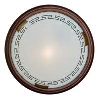 360 SONEX Настенно-потолочный светильник GRECA WOOD, 56см, Е27*3*100W