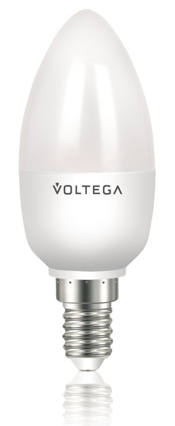 VG3-C2E14cold6W Voltega Светодиодная лампа Е14 