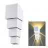 358005 NOVOTECH Белая светодиодная архитектурная подсветка STREET KAIMAS 2*5W, IP54, 3000K, 700Lm, 35см высота