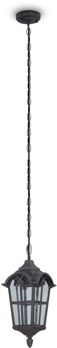 O413PL-01BZ MAYTONI подвесной уличный светильник Albion, черный, коричневый