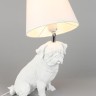 OML-16314-01 OMNILUX Banari настольная лампа Собака белая