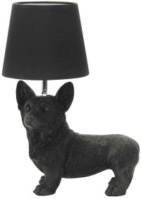 OML-16304-01 OMNILUX Banari настольная лампа Собака черная